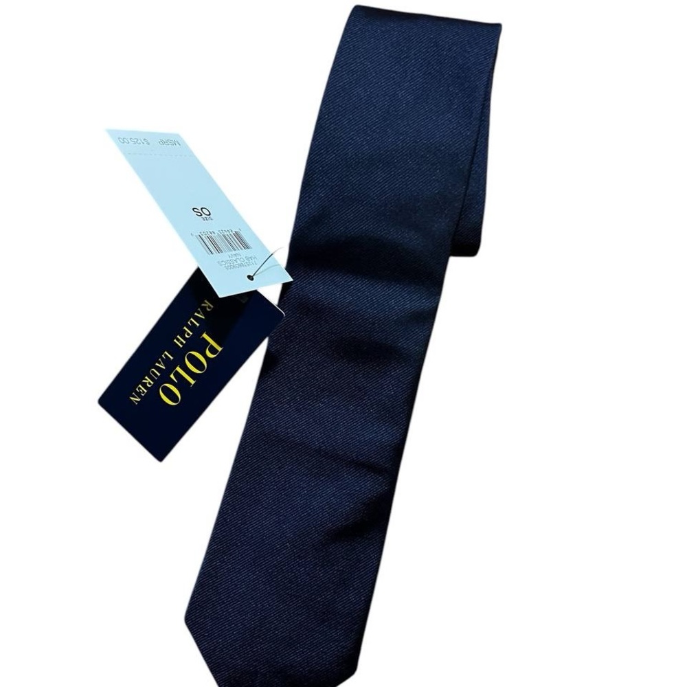 Polo by Ralph Lauren Navy Silk Tie